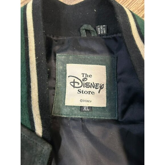 Disney Green and Black Bomber Jacket. Vintage 1968 - Picture 3 of 6